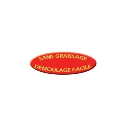 Plaque Kouglofs Ø 9,5 cm Exoglass® - Moule anti-adhésif x 15