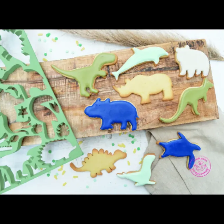 Plaque Multi-découpoirs Animaux ScrapCooking