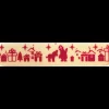 Plaquette Parade Saint-Nicolas 13 x 2,5 cm (x48) Florensuc