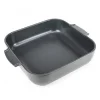 Plat à Four Carré en Céramique Appolia 36 cm Ardoise Peugeot