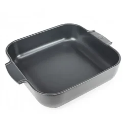 Plat à Four Carré en Céramique Appolia 36 cm Ardoise Peugeot