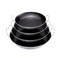 Plat à Paella Tôle Bleue Ø 20 cm Outdoor De Buyer
