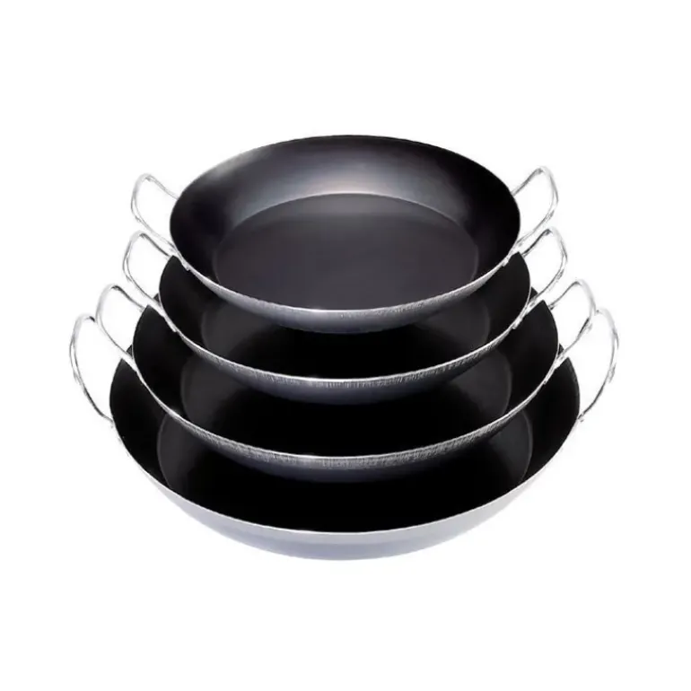 Plat à Paella Tôle Bleue Ø 60 cm Outdoor De Buyer