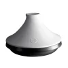 Plat à Tajine en céramique 33,5 cm Blanc Ardoise Delight Emile Henry