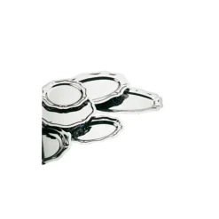 Plat de Service Louis XV Inox 35 x 23 cm