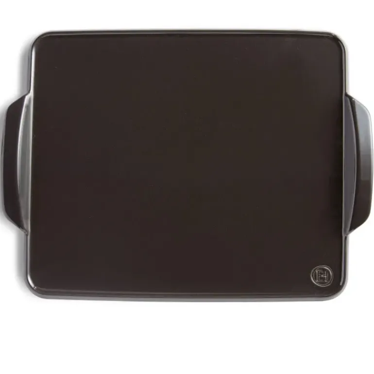 Plat Rectangulaire en Céramique 42.5x31.5 cm Fusain Emile Henry