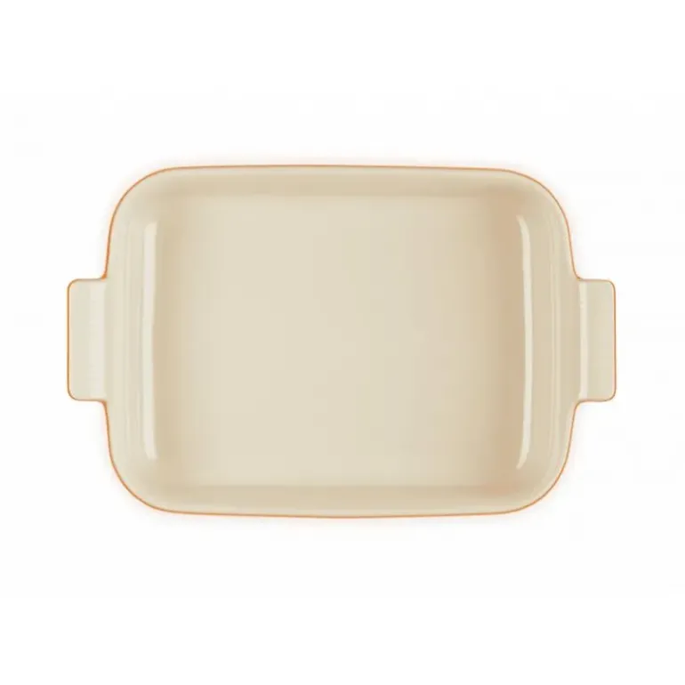 Plat Rectangulaire Héritage en Céramique 19 cm Volcanique Le Creuset Tradition