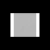 Plateau de Table Stratifié Moulé 60 x 60 cm Brushed Silver HPL Compact Line Topalit