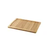 Plateau pour Assiette Steak Bambou 37,5 x 28 cm Basalt Revol