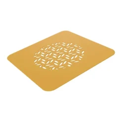 Pochoir Silicone Feuilles Ø 10 x H 0,1 cm (x2) Silikomart