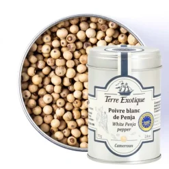 Poivre Blanc de Penja 70 g Terre Exotique
