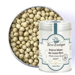 Poivre Blanc du Costa Rica 60 g Terre Exotique
