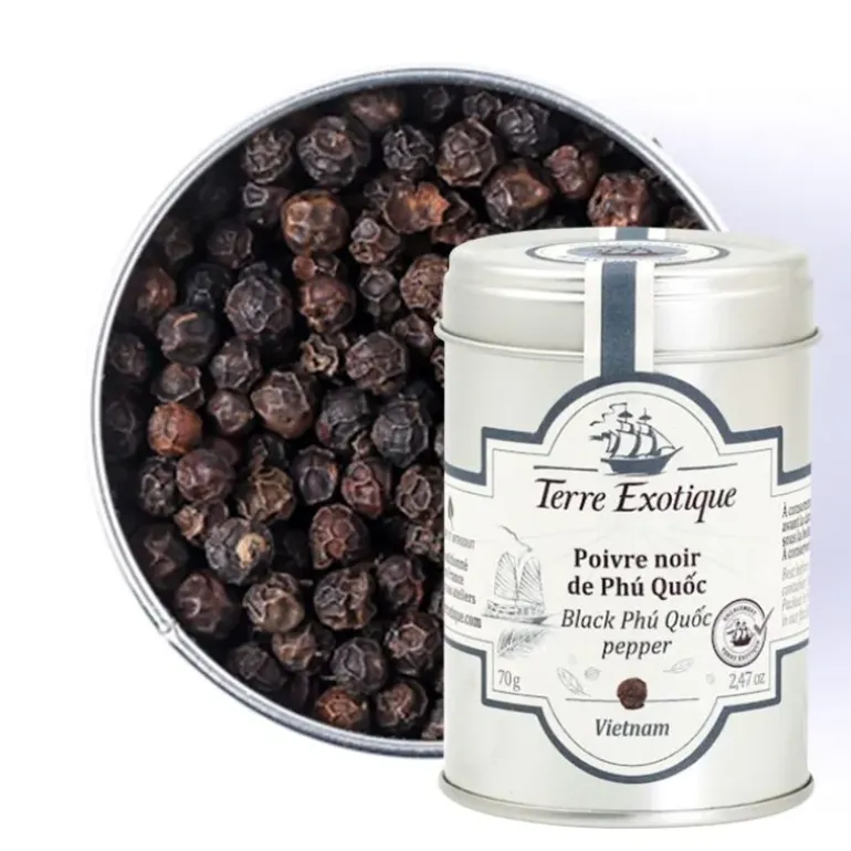Poivre Noir de Phú Quoc 70 g Terre Exotique
