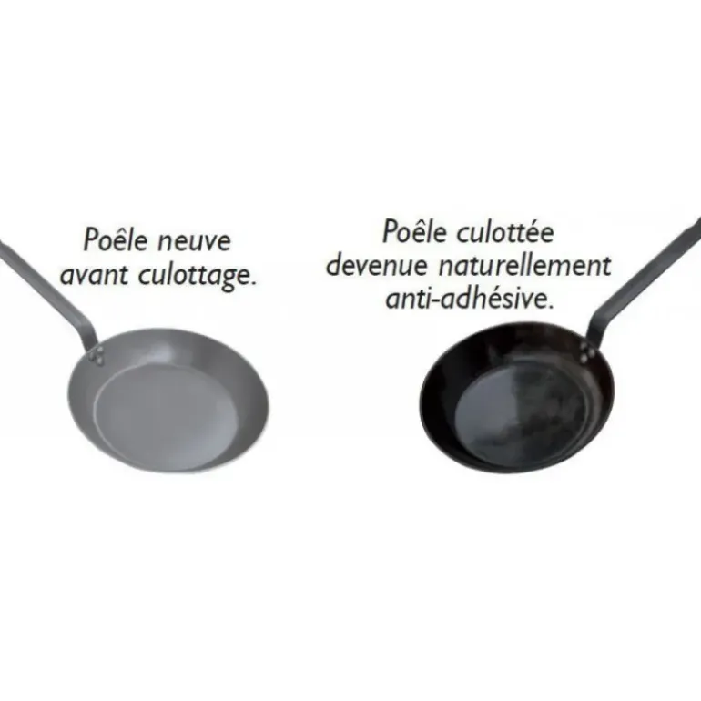 Poêle Ø 26 cm Minéral B Element de Buyer - Poêles en Fer