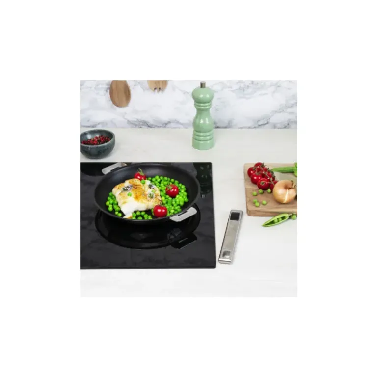 Poêle Ø 22 cm Strate Amovible Inox Exceliss Cristel