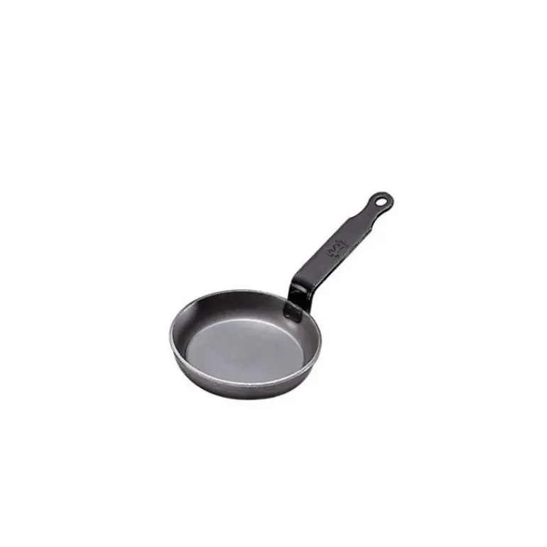 Poêle à Blinis Professionnelle, carbone plus, Tôle d'Acier blanche, De Buyer