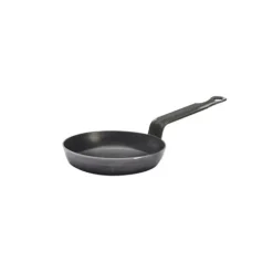 Poêle à Blinis Tôle Bleue Ø 12 cm Blue Carbon De Buyer