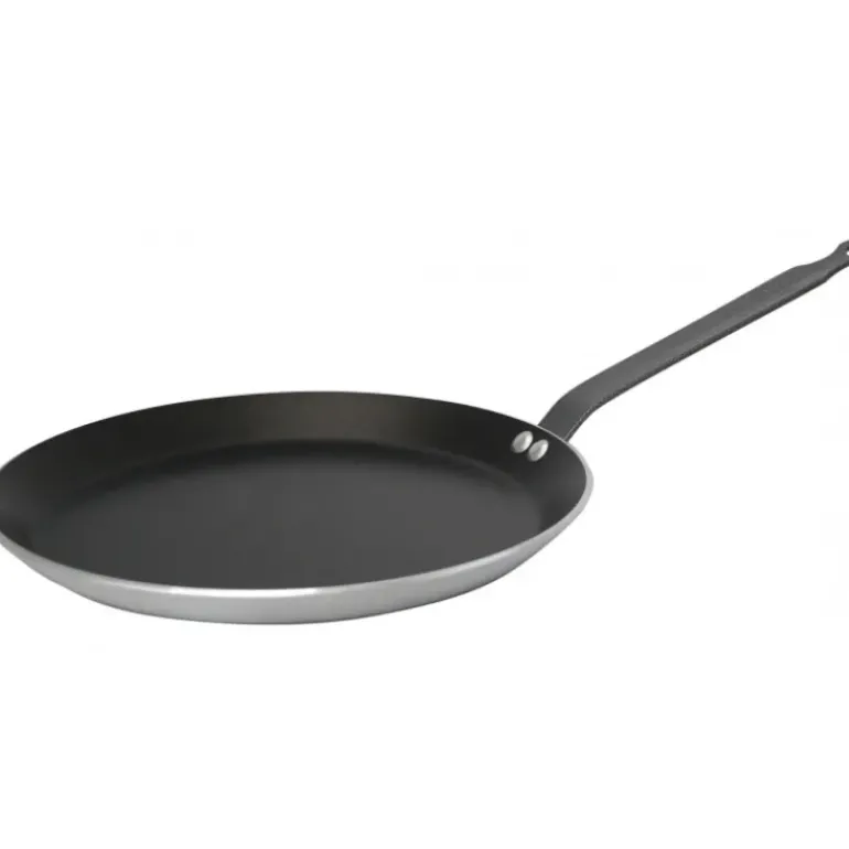 Poêle à Crêpe ø30 cm Antiadhésive Choc Resto Induction De Buyer