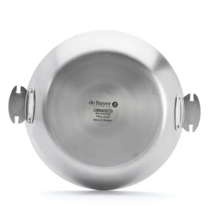 Poêle à Frire Inox Amovible Ø 28 cm Alchimy Loqy De Buyer