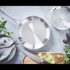 Poêle à Frire Inox 28cm KitchenAid
