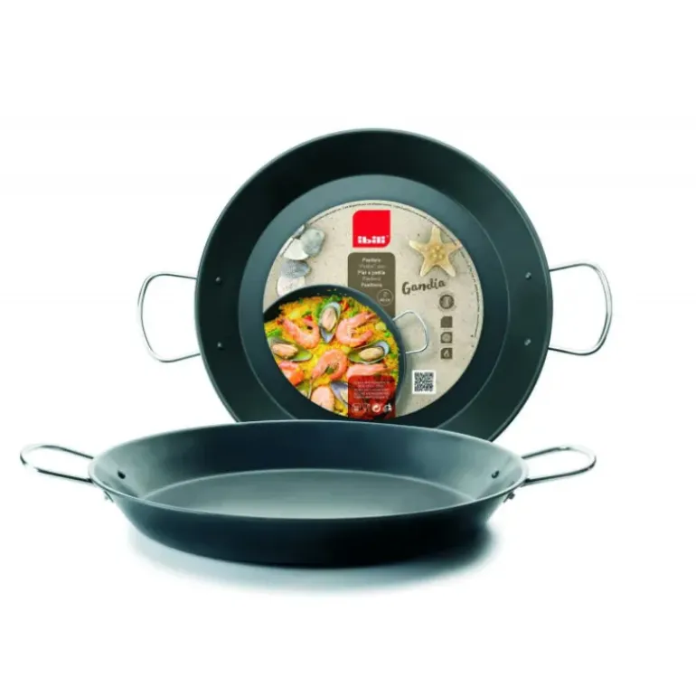Poêle à Paella Acier Antiadhésive Gandia Ø 32 cm Ibili