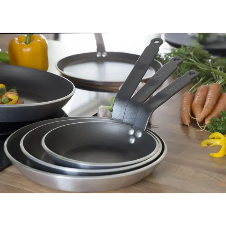Poêle Antiadhésive ø24 cm Choc Resto Induction De Buyer