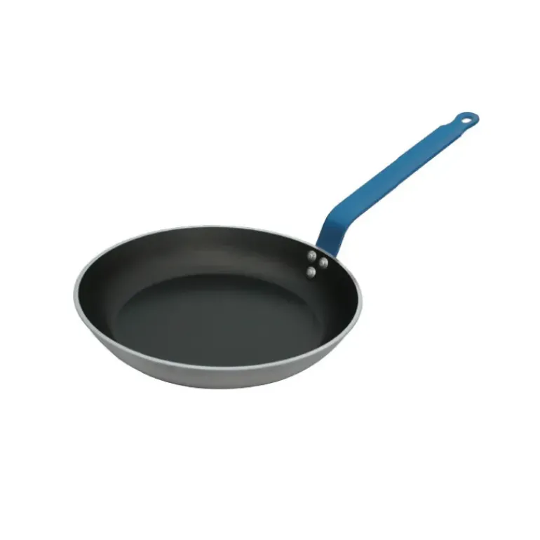 Poêle Antiadhésive ø28 cm HACCP Bleu Choc Resto Induction De Buyer