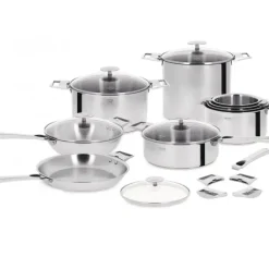 Poêle Casteline Ø 26 cm Manche Amovible Anti-Adhésive Inox Cristel