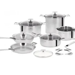 Poêle Casteline Ø 22 cm Manche Amovible Anti-Adhésive Inox Cristel