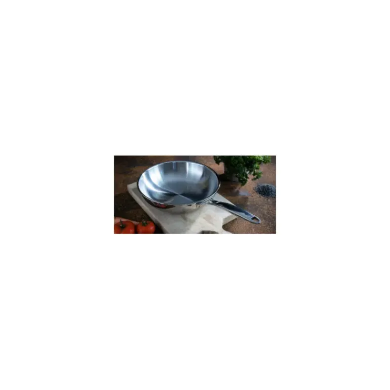 Poêle Haute Ø 28 cm Strate Amovible Inox Cristel