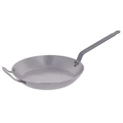 Poêle Lyonnaise Carbone Plus Ø 40 cm De Buyer, Tôle, Queue Feuillard