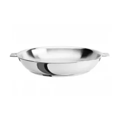 Poêle Lyonnaise Mutine Ø 28 cm Inox Amovible Cristel