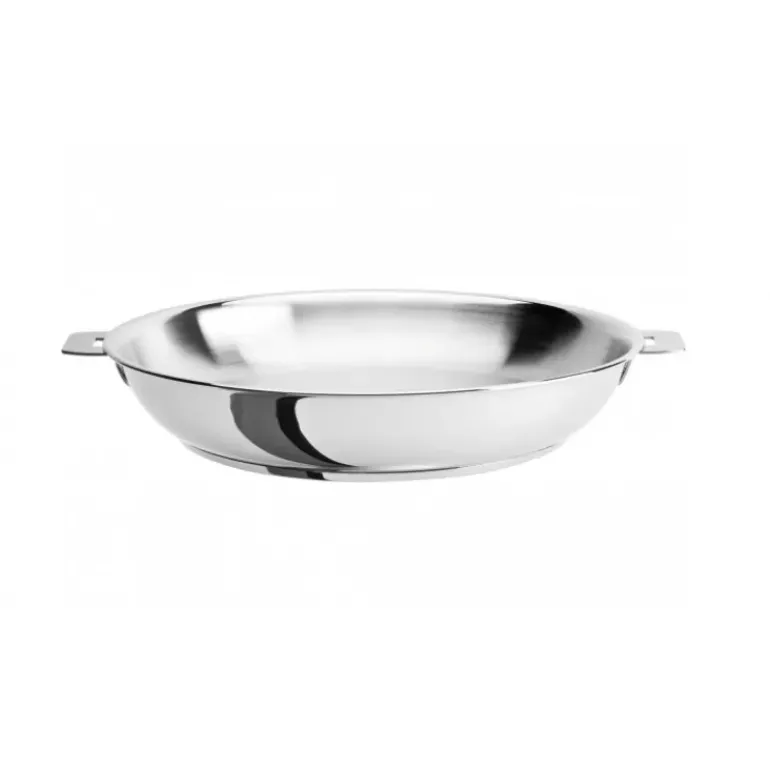 Poêle Lyonnaise Mutine Ø 28 cm Inox Amovible Cristel