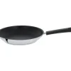 Poêle Mutine Ø 24 cm Manche Fixe Anti-Adhésive Inox Cristel