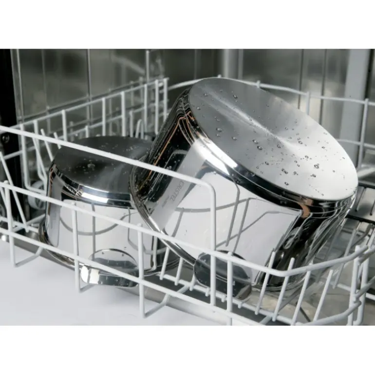 Poêle Mutine Ovale Ø 35 cm Manche Amovible Anti-Adhésive Inox Cristel
