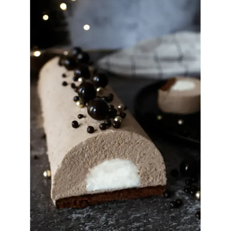 Pot de Décors en Perles Or et Chocolat au Lait 50 g ScrapCooking