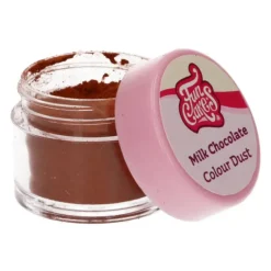 Poudre comestible Chocolat au lait 1,5 g FunCakes