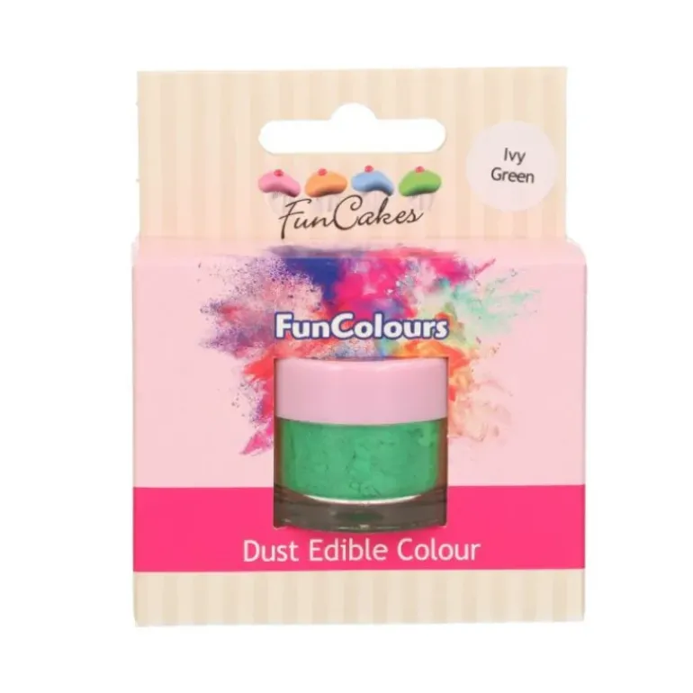 Poudre comestible Vert plante 1,5 g FunCakes