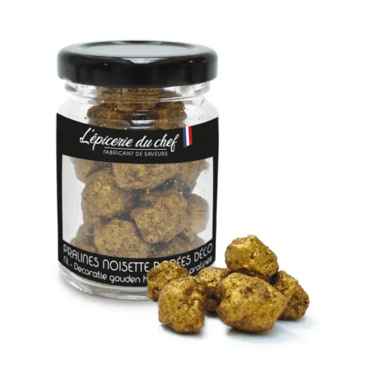 Pralines Noisette Dorées Décoratives 45 g L'Epicerie du chef