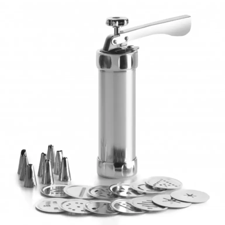 Presse à Biscuit et Décors Aluminium 0,2 L Ibili