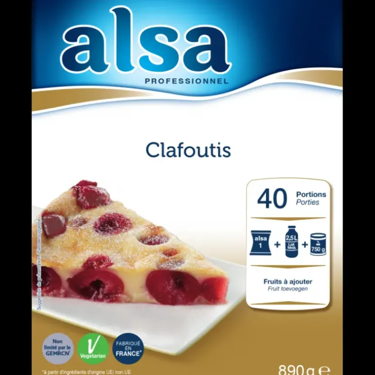 Préparation pour Clafoutis