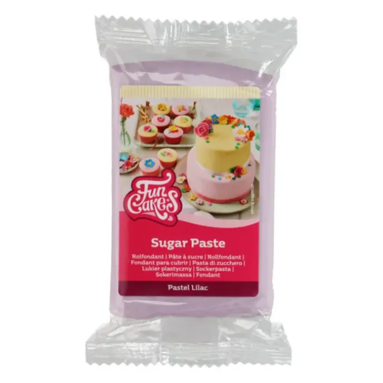 Pâte à Sucre Lilas 250g Funcakes