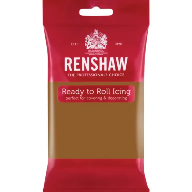 Pâte à Sucre Pro Marron 250g Renshaw