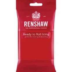 Pâte à Sucre Pro Rouge 250g Renshaw