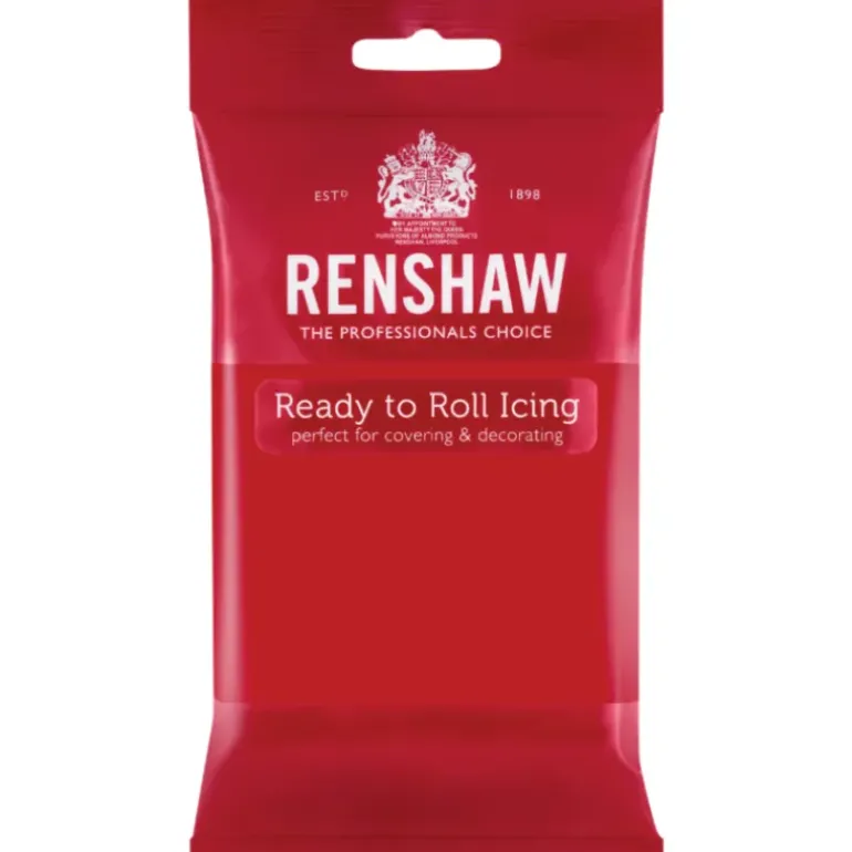 Pâte à Sucre Pro Rouge 250g Renshaw