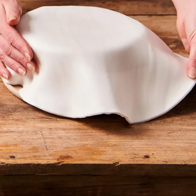 Pâte à Sucre Prête à Dérouler Blanc 430 g Funcakes