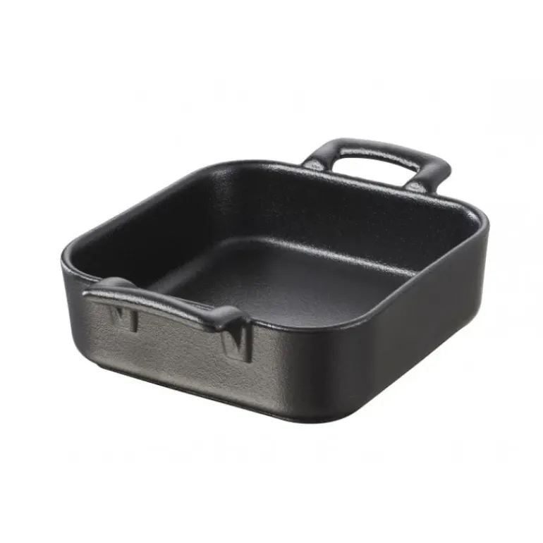 Ramequin Carré Noir 13x13 cm Belle Cuisine Revol