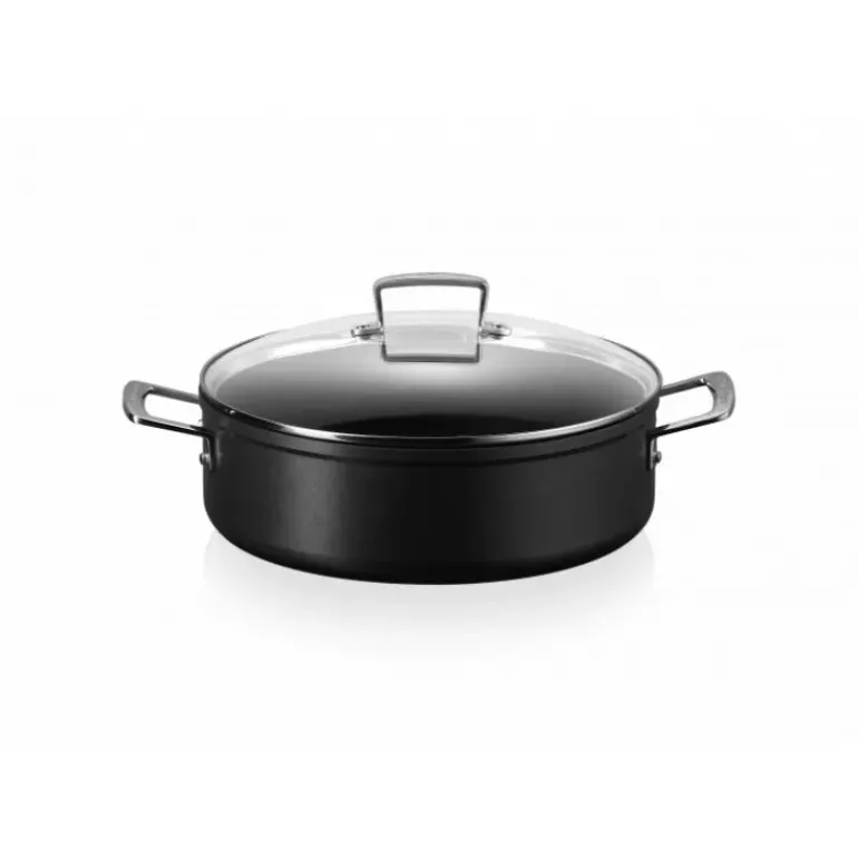 Rondeau avec Couvercle 28 cm Anti-Adhérent Les Forgées Le Creuset