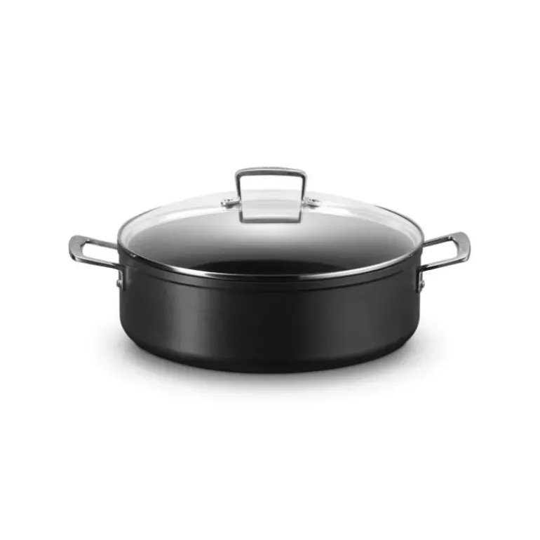 Rondeau avec Couvercle 30 cm Anti-Adhérent Les Forgées Le Creuset