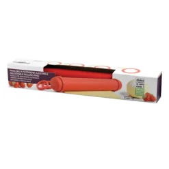 Rouleau à Pâtisserie ajustable rouge 41 cm